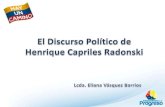 El Poderoso Discurso de Capriles Radonski