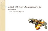 Tema I Sector Agropecuario Venezolano actual