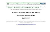 Sintesis informativa 02 04 2012