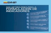 Guia Metodologica para la Formulacion de Indicadores de Gestión 2009. DNP