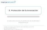 Taller valor-de-marca-proteccion-empresarial (ii innovacion) - presentacion