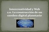 IntIntercreatividad y Web 2.0. La construcción de un cerebro digital planetarioercreatividad y web 2presentacion