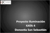 Electricidad J Catalan, Proyecto iluminación Kata4, Donostia