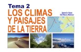 Tema 2. LOS CLIMAS Y PAISAJES DE LA TIERRA.