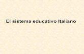 Sistema educativo italiano