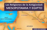 Religiones de la antiguedad: Mesopotamia y Egipto