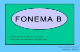 Activdades mejora fonema b