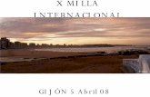 X Milla Internacional masculina Gijón 2008