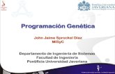 Programación Genética: Introducción y Aspectos Generales