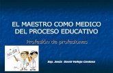 El maestro como medico del proceso educativo