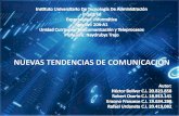 Nuevas Tendencias de Comunicación (4to Grupo Expositor)