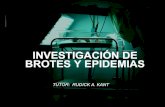 Investigacion de brotes y epidemias