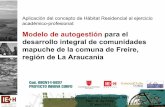 Modelo de autogestión para el desarrollo integral de comunidades mapuche de la comuna de Freire, región de La Araucanía