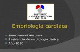 Embriologia cardiaca