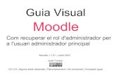 Guia visual Moodle: com recuperar el rol d'administrador per a l'usuari administrador principal