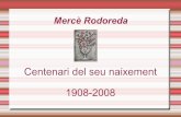 Mercè Rodoreda Cronologia