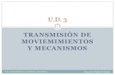 U.d. 3  transmisión de movimiento y mecanismos