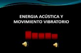 Energia acustica y movimiento vibratorio