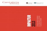Estudio del Impacto Económico del Turismo sobre la Economía y el Empleo de Cantabria IMPACTUR2013