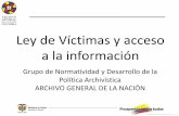 Dra. Laura sanchez - ley de víctimas y Acceso a la Información