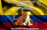 Etica aplicada en las empresas colombianas