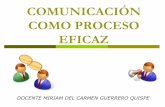 Comunicacion como proceso eficaz
