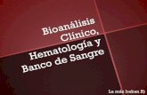 Bioanálisis  clínico, hematología y banco de sangre