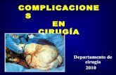 5. complicaciones en cirugía