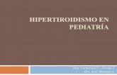 Hipertiroidismo en la infancia