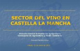 Clase abierta Wimba - El sector del vino en Castilla La Mancha. Producción, comercialización, exportación. Composición