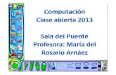 2013- Clase abierta- Sala del Puente