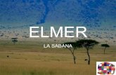 Elmer i els animals de la sabana