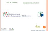 Ecoescuelas Noveles: Presentación provincia de Huelva