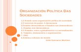 Organización política das sociedades (tema3)