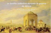 La Sevilla isabelina durante la Guerra de África