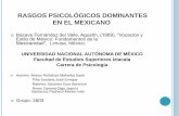 DET EQ6 2603 Rasgos psicológicos dominantes del mexicano