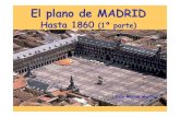 Comentario del plano urbano de Madrid hasta 1860   (1ª parte )