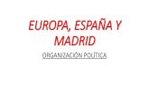 Europa, España y Madrid 3º ESO.