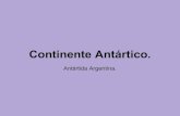 Continente Antártico.
