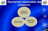Elementos esenciales del judaismo 2013