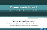 Farmacocinética 1 - Segundo semestre 2014