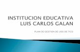 Plan de gestión institucion Educativa Luis Carlos Galan