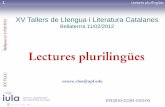Lectures plurilingües