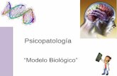 Psicopatología modelo biologico