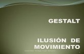 Gestalt - ILUSION DE MOVIMIENTO. (Ilusiones ópticas - Psicología de la Gestalt)