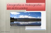 Orografía e hidrografía en el ecuador