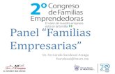 "La sucesión en la empresa familiar" - Panel Familias Empresarias