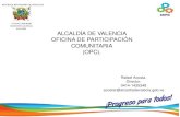 La Participación Ciudadana en el municipio Valencia
