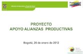 Presentación alianzas productivas ene. 26 2012