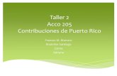 Exenciones y deducciones - Contribuciones Puerto Rico